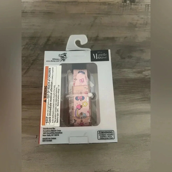 Disney Minnie Mouse&Daisy Unisex Child LCD Watch, Printed Silicone Strap,NWT - Picture 3 of 6